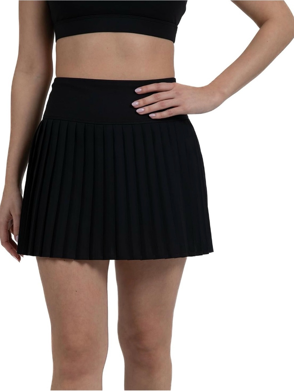 YITTY plus Active Women's Pleated Tennis Skirt